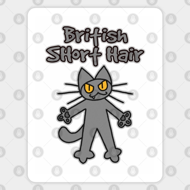 British Shorthair Magnet by KokaLoca